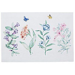 NWT Set of (4) Lenox Butterfly Meadow Garden 13"L x 19" W Placemats